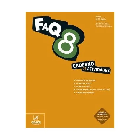 9789897678417 - FAQ8 - Físico-Química - 8.º Ano - Caderno de Atividades