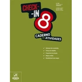 9789897678455 - Check-In 8 - Geografia - 8.º Ano - Caderno de Atividades