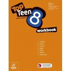 9789897677717 - Top Teen 8 - Workbook - Inglês - 8.º Ano - Caderno de Atividades