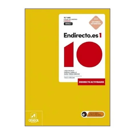 9789897672972 - Endirecto.es 1 - Espanhol - Nível 1 - 10.º Ano - Caderno de Atividades