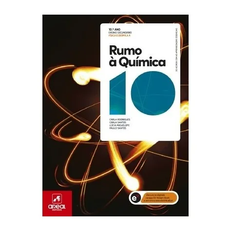 9789897675478 - Rumo à Química 10 - Química A 10.º Ano - Manual do Aluno