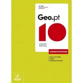 9789897675447 - Geo.pt 10 - Geografia A - 10.º Ano - Caderno de Atividades