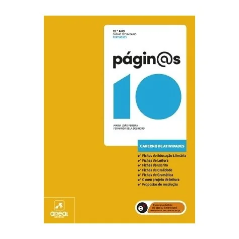 9789897675386 - Págin@s 10 - Português - 10.º Ano - Caderno de Atividades