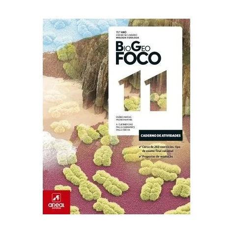 9789897677182 - GeoFOCO 11/BioFOCO 11 - Geologia e Biologia - 11.º Ano - Caderno de Atividades