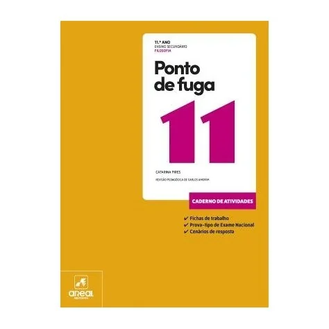 9789897678134 - Ponto de Fuga 11 - Filosofia - 11.º Ano - Caderno de Atividades