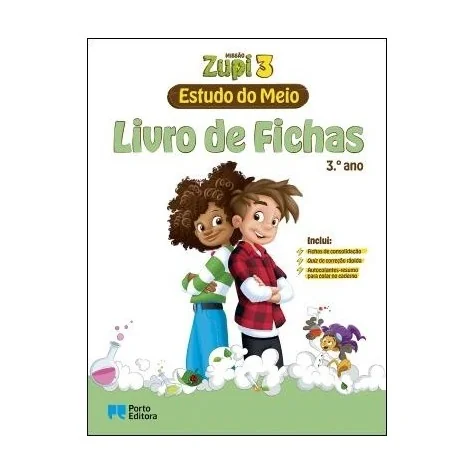 9789720123145 - MISSÃO Zupi - Estudo do Meio - 3.º Ano - Caderno de Atividades