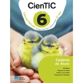 9789720206947 - CienTIC 6 - Ciências Naturais - 6.º Ano - Caderno de Atividades/Guia de Alimentação e Higiene