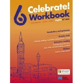 9789720202741 - Celebrate! - Inglês - 6.º Ano Workbook/Picture Dictionary - Caderno de Atividades