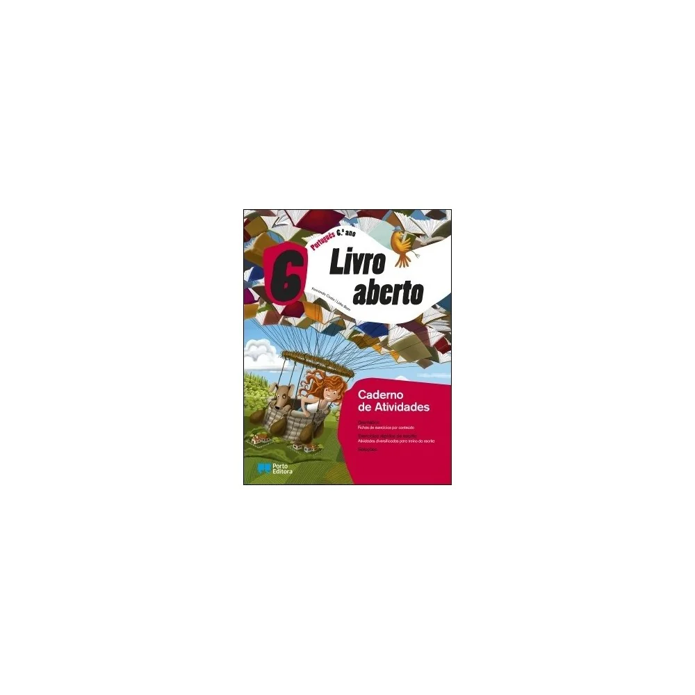 9789720200204 - Livro aberto - Português - 6.º Ano - Caderno de Atividades