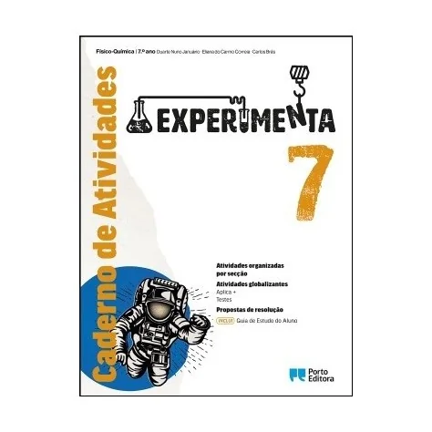 9789720328038 - Experimenta - Físico-Química - 7.º Ano - Caderno de Atividades