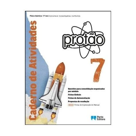 9789720328700 - Protão - Físico-Química - 7.º Ano - Caderno de Atividades