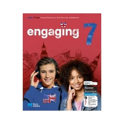 9789720316141 - Engaging - Inglês - 7.º Ano - Manual do Aluno