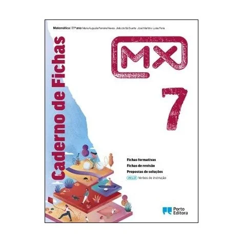 9789720327413 - MX - Caderno de Fichas/Verbos de instrução - Matemática - 7.º Ano - Caderno de Atividades