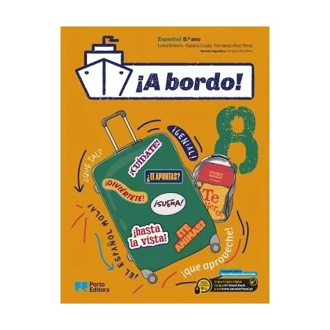 9789720313676 - ¡A bordo! - Espanhol - 8.º Ano - Manual do Aluno