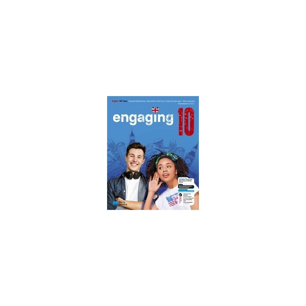 9789720404084 - Engaging - Inglês - 10.º ano - Manual do Aluno