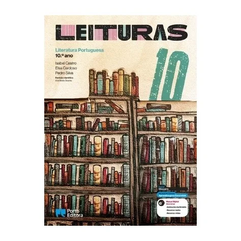 9789720400710 - Leituras - Literatura Portuguesa - 10.º ano - Manual do Aluno