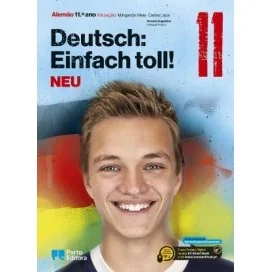 9789720406668 - Deutsch: Einfach Toll! NEU - Alemão - Iniciação - 11.º Ano - Manual do Aluno