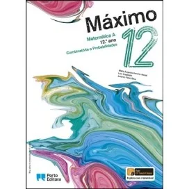 9789720429049 - Máximo - Matemática A - 12.º Ano - Manual do Aluno