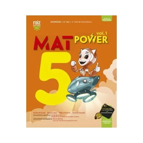 9789897443862 - MatPower 5 - Matemática - 5.º Ano - Manual do Aluno