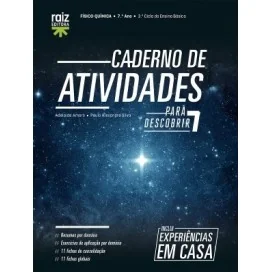 9789897444180 - Para descobrir 7 - Físico-Química - 7.º ano - Caderno de Atividades