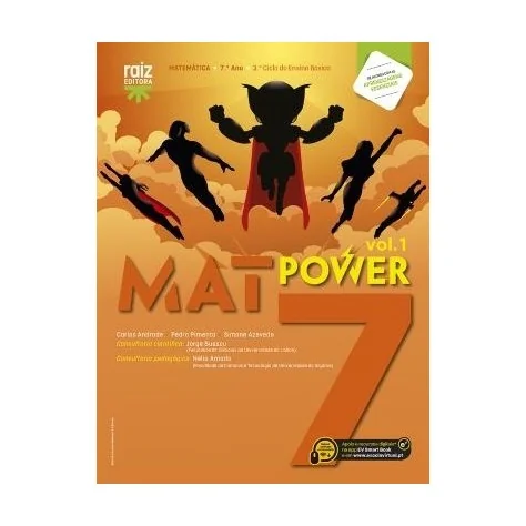 9789897444203 - MatPower 7 - Matemática - 7.º Ano - Manual do Aluno