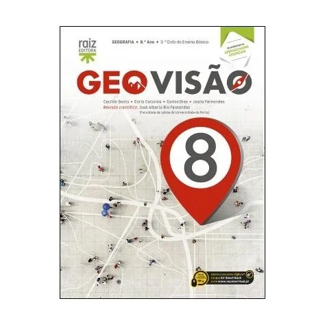 9789897445095 - GeoVisão 8 - Geografia - 8.º Ano - Manual do Aluno