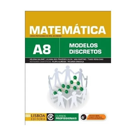 9789726807865 - Matemática A8 - Cursos Profissionais de Nível Secundário