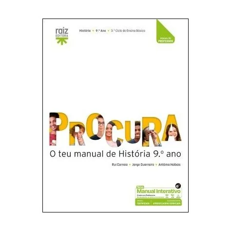 9789897445392 - Procura - História - 9.º Ano - Manual do Aluno