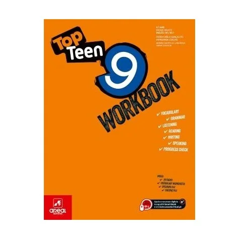 9789897679384 - Top Teen 9 - Inglês - 9.º Ano Workbook - Caderno de Atividades