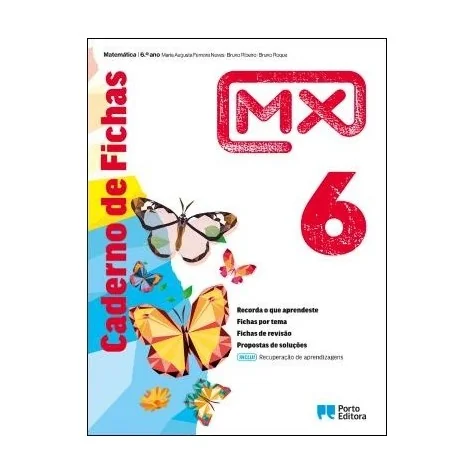 9789720206961 - MX - Matemática - 6º Ano - Caderno de Atividades/Recuperação de Aprendizagens