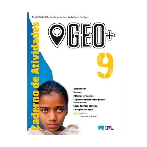 9789720320568 - GEO+ - Geografia - 9.º Ano - Caderno de Atividades/GEOPro