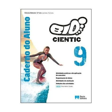 9789720329554 - BIOCienTIC - Ciências Naturais - 9.º Ano - Caderno de Atividades/Pela Minha Saúde...