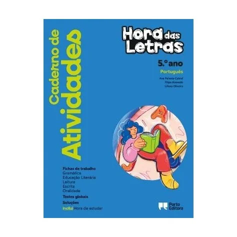 9789720200228 - Hora das Letras - Português - 5.º Ano - Caderno de Atividades/Hora de estudar