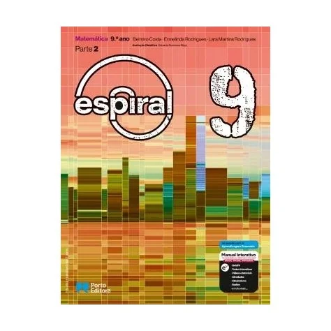 9789720327482 - Espiral - Matemática - 9.º Ano - Manual do Aluno