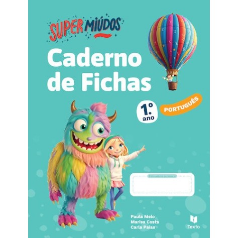 9789724758589 - Supermiúdos - Português 1.º Ano - Caderno de Atividades 9789724758589 - Supermiúdos - Português 1.º Ano - Caderno de Atividades