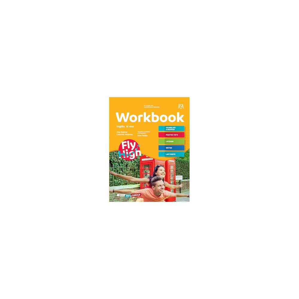 9789892352886 - Fly High 8 - Inglês - Caderno de Atividades
