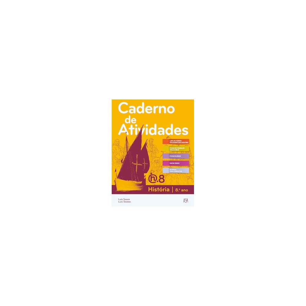 9789892352916 - H.8 - História - Caderno de Atividades