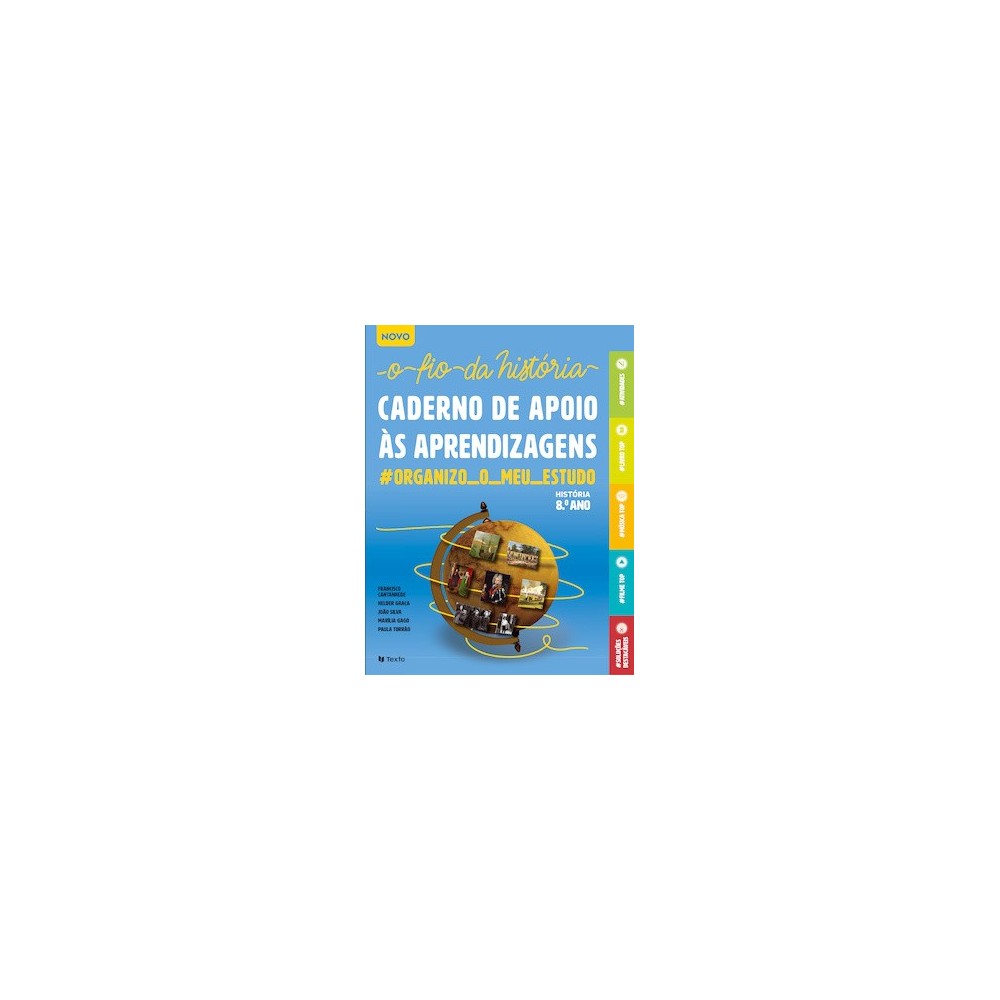 9789724756738 - NOVO O Fio da História 8 - História - Caderno de Atividades