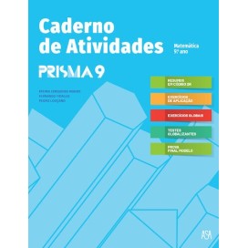 9789892360072 - Prisma 9 - Matemática - Caderno de Atividades