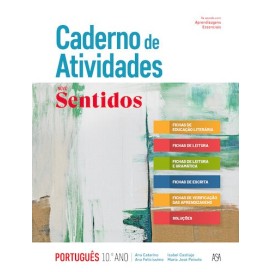 9789892349985 - Sentidos 10 Português - Caderno de Atividades