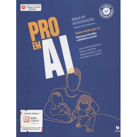 9789724759012 - Pro em AI Temas-problemas 2.1 / 2.3 / 3.3 / 4.2 / 5.3 / 6.1 / 7.3 / 8.3 / 9.2 Manual Aluno 9789724759012 - Pro em AI Temas-problemas 2.1 / 2.3 / 3.3 / 4.2 / 5.3 / 6.1 / 7.3 / 8.3 / 9.2 Manual Aluno