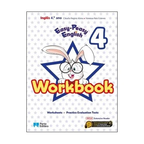 9789720113160 - Easy-Peasy English - Inglês - 4.º Ano Workbook/Extensive Reader - Caderno de Atividades 9789720113160 - Easy-Peasy English - Inglês - 4.º Ano Workbook/Extensive Reader - Caderno de Atividades