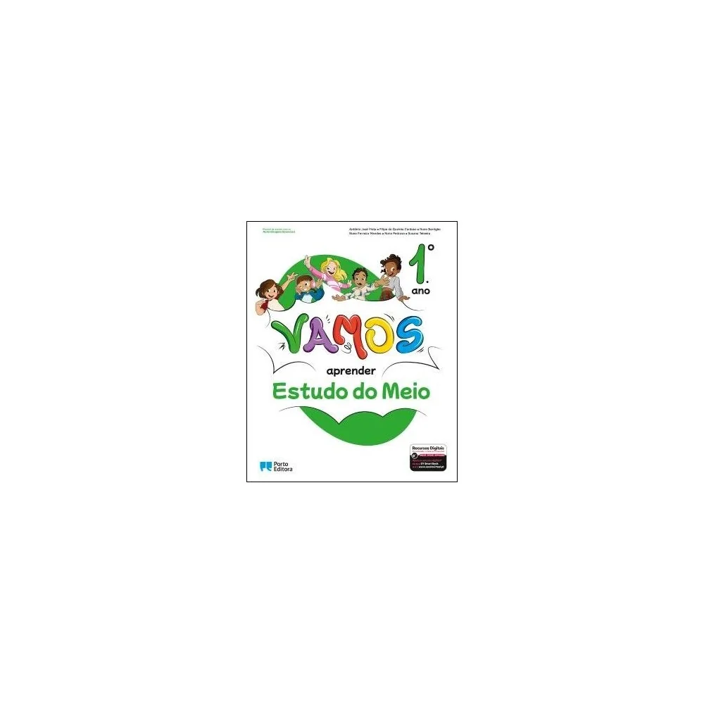 9789720120045 - VAMOS aprender Estudo do Meio - 1.º Ano - Manual do Aluno