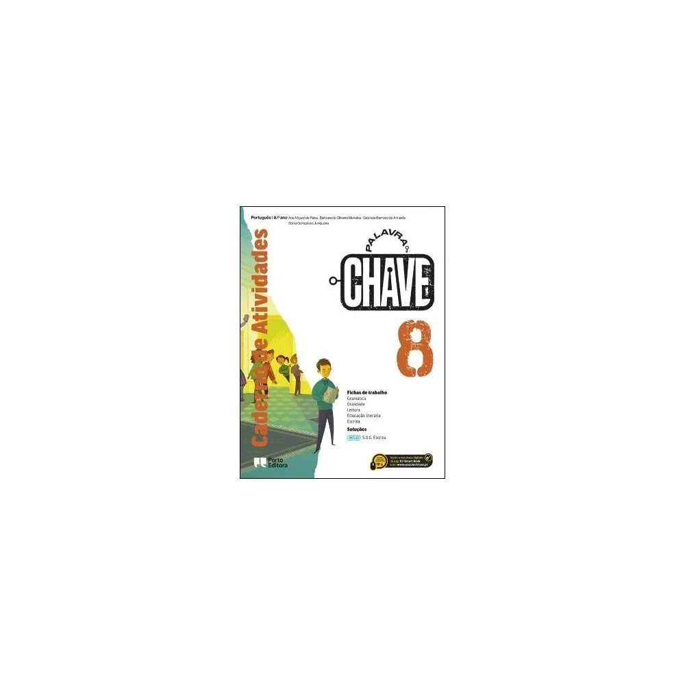 9789720317124 - Palavra-chave 8 - Caderno Atividades/S.O.S. Escrita - Português - Caderno de Atividades