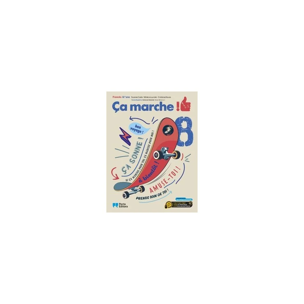 9789720318077 - Ça marche ! - Francês - 8 Ano - Manual do Aluno