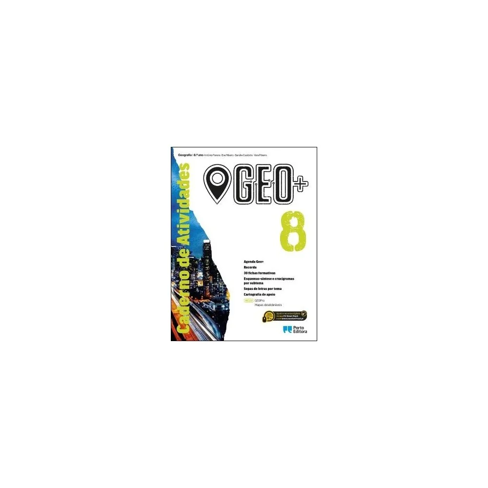 9789720320865 - GEO+ 8 - Geografia - Caderno de Atividades/GEOPro