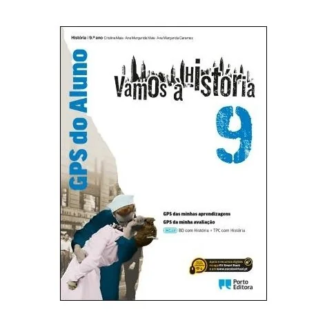 9789720324160 - Vamos à História 9 - GPS do Aluno/BD com História e TPC com História - Caderno de Atividades