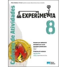 9789720328083 - Experimenta 8 - Físico-Química - Caderno de Atividades