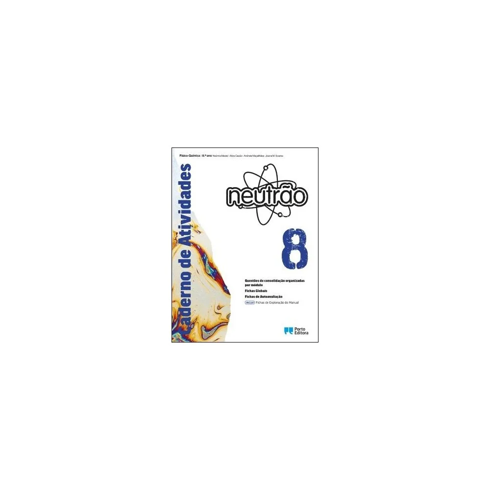 9789720328724 - Neutrão 8 - Físico-Química - Caderno de Atividades
