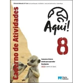 9789720329172 - Aqui! 8 - Ciências Naturais - Caderno de Atividades